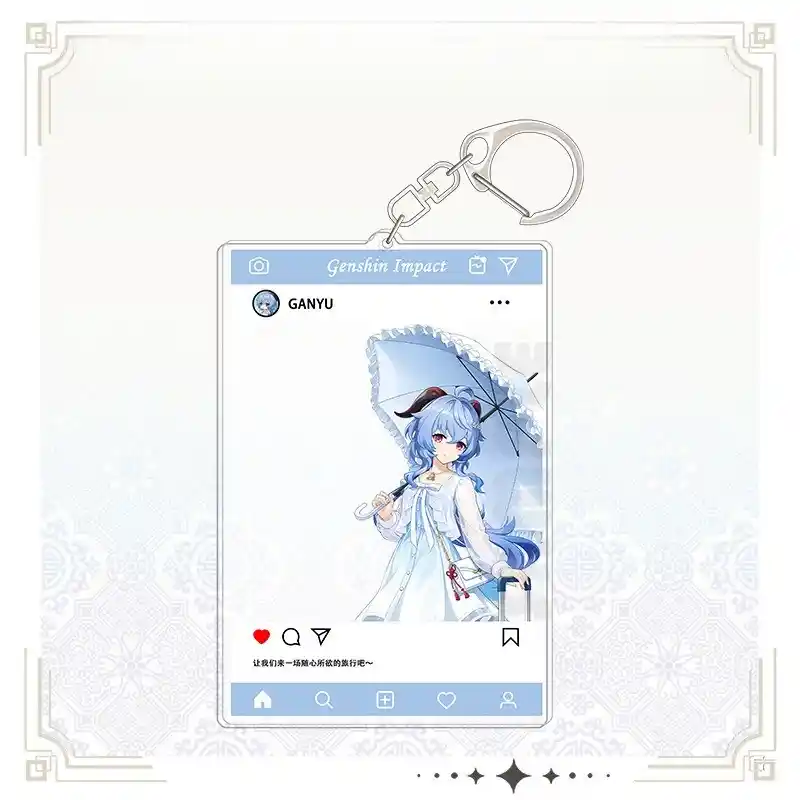 Yuanshen Anime Game Peripherals Ganyu Series Peripherals 58mm Tinplate Badge Acrylic Standing Custom Charm Phone Personalized, Keychain, Mô Hình Đứng Standee Anime, In 2 Mặt, Cao 6cm, Trang Trí Decor Bàn Học, Balo 6 Yuanshen Anime Game Peripherals Ganyu Series Peripherals 58mm Tinplate Badge Acrylic Standing Custom Charm Phone Personalized, Keychain, Mô Hình Đứng Standee Anime, In 2 Mặt, Cao 6cm, Trang Trí Decor Bàn Học, Balo - Ảnh 6