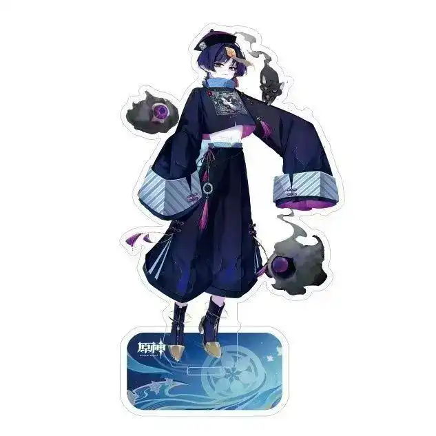 Yuanshen Bat Style Wanderer Figurine Acrylic Stand Zombie-themed Wanderer Standing Plate Toys Custom Charm Phone Personalized, Keychain, Mô Hình Đứng Standee Anime, In 2 Mặt, Cao 6cm, Trang Trí Decor Bàn Học, Balo 1 Yuanshen Bat Style Wanderer Figurine Acrylic Stand Zombie-themed Wanderer Standing Plate Toys Custom Charm Phone Personalized, Keychain, Mô Hình Đứng Standee Anime, In 2 Mặt, Cao 6cm, Trang Trí Decor Bàn Học, Balo