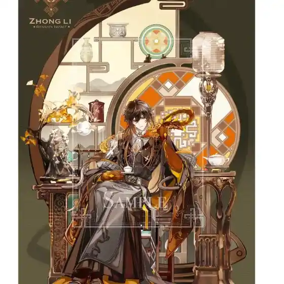 Yuanshen Impacting Zhongli Chinoiserie Acrylic Figure Tartaglia Kamisato Ayaka Stand Model Custom Charm Phone Personalized, Keychain, Mô Hình Đứng Standee Anime, In 2 Mặt, Cao 6cm, Trang Trí Decor Bàn Học, Balo 3 Yuanshen Impacting Zhongli Chinoiserie Acrylic Figure Tartaglia Kamisato Ayaka Stand Model Custom Charm Phone Personalized, Keychain, Mô Hình Đứng Standee Anime, In 2 Mặt, Cao 6cm, Trang Trí Decor Bàn Học, Balo - Ảnh 3