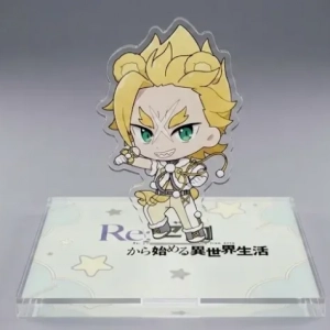 Zero Starting Life In Another World Julius/animal Ear Idol Acrylic Stand Desk Decor Key Chain Custom Charm Phone Personalized, Keychain, Mô Hình Đứng Standee Anime, In 2 Mặt, Cao 6cm, Trang Trí Decor Bàn Học, Balo