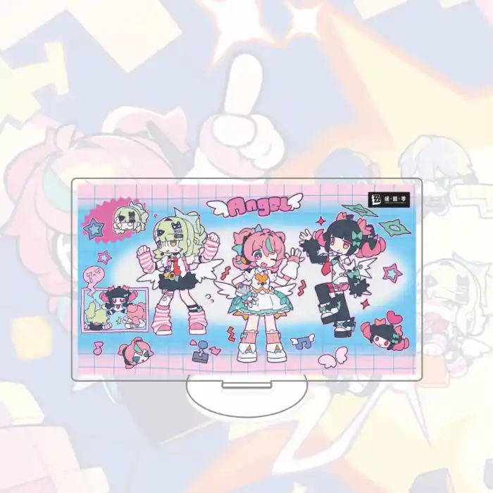 Zzz Angels Of Delusion Delusion Angel Ver Acrylic Stand, Cute Anime Girl Chibi Figure Custom Charm Phone Personalized, Keychain, Mô Hình Đứng Standee Anime, In 2 Mặt, Cao 6cm, Trang Trí Decor Bàn Học, Balo 2 Zzz Angels Of Delusion Delusion Angel Ver Acrylic Stand, Cute Anime Girl Chibi Figure Custom Charm Phone Personalized, Keychain, Mô Hình Đứng Standee Anime, In 2 Mặt, Cao 6cm, Trang Trí Decor Bàn Học, Balo - Ảnh 2