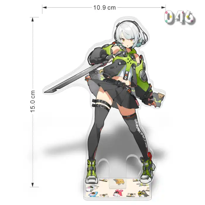 Zzz Anime Game Acrylic Stand – Zenless Zone Zero Character Figure Plate Holder Desk Display Custom Charm Phone Personalized, Keychain, Mô Hình Đứng Standee Anime, In 2 Mặt, Cao 6cm, Trang Trí Decor Bàn Học, Balo 1 Zzz Anime Game Acrylic Stand – Zenless Zone Zero Character Figure Plate Holder Desk Display Custom Charm Phone Personalized, Keychain, Mô Hình Đứng Standee Anime, In 2 Mặt, Cao 6cm, Trang Trí Decor Bàn Học, Balo