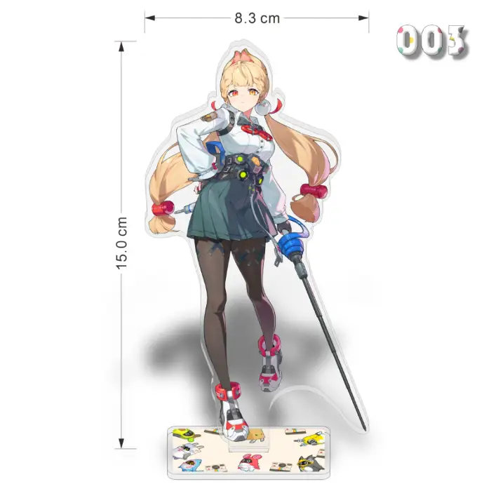 Zzz Anime Game Acrylic Stand – Zenless Zone Zero Character Figure Plate Holder Desk Display Custom Charm Phone Personalized, Keychain, Mô Hình Đứng Standee Anime, In 2 Mặt, Cao 6cm, Trang Trí Decor Bàn Học, Balo 4 Zzz Anime Game Acrylic Stand – Zenless Zone Zero Character Figure Plate Holder Desk Display Custom Charm Phone Personalized, Keychain, Mô Hình Đứng Standee Anime, In 2 Mặt, Cao 6cm, Trang Trí Decor Bàn Học, Balo - Ảnh 4