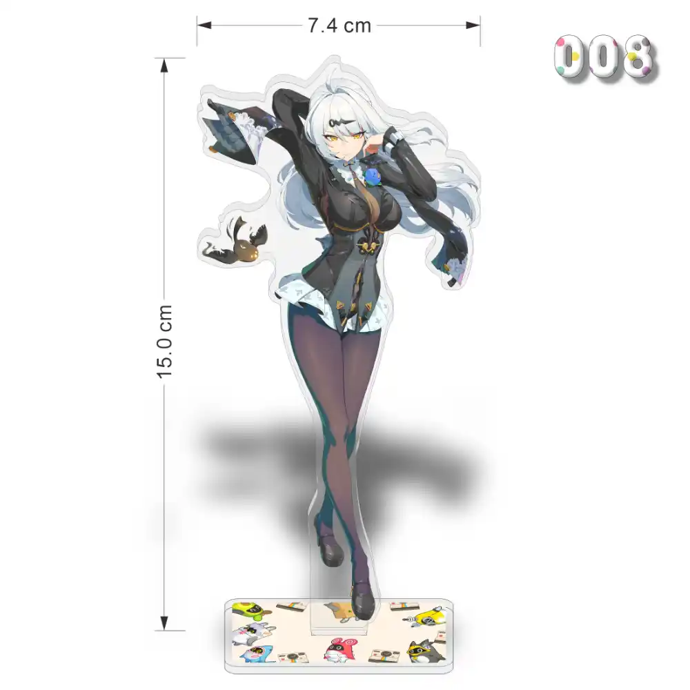 Zzz Anime Game Acrylic Stand – Zenless Zone Zero Character Figure Plate Holder Desk Display Custom Charm Phone Personalized, Keychain, Mô Hình Đứng Standee Anime, In 2 Mặt, Cao 6cm, Trang Trí Decor Bàn Học, Balo 9 Zzz Anime Game Acrylic Stand – Zenless Zone Zero Character Figure Plate Holder Desk Display Custom Charm Phone Personalized, Keychain, Mô Hình Đứng Standee Anime, In 2 Mặt, Cao 6cm, Trang Trí Decor Bàn Học, Balo - Ảnh 9