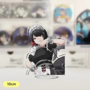 Zzz Anime Zenless Zone Zero Acrylic Standee & Keychain – Fanmade Ellen Shark Girl Figure Desk Custom Charm Phone Personalized, Keychain, Mô Hình Đứng Standee Anime, In 2 Mặt, Cao 6cm, Trang Trí Decor Bàn Học, Balo